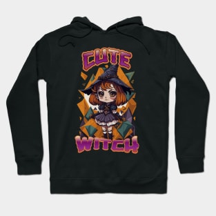 Cute Witch Halloween Hoodie